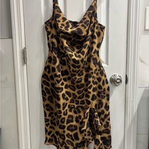Leopard Print Women's Dress